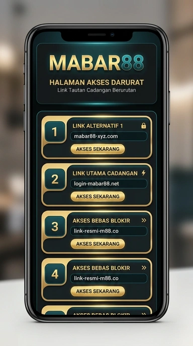 Tampilan link alternatif mabar88